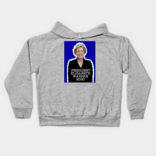 PRESIDENT ELIZABETH WARREN 2020 [2] Kids Hoodie